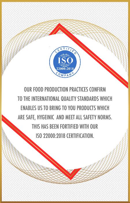 ISO Certificate