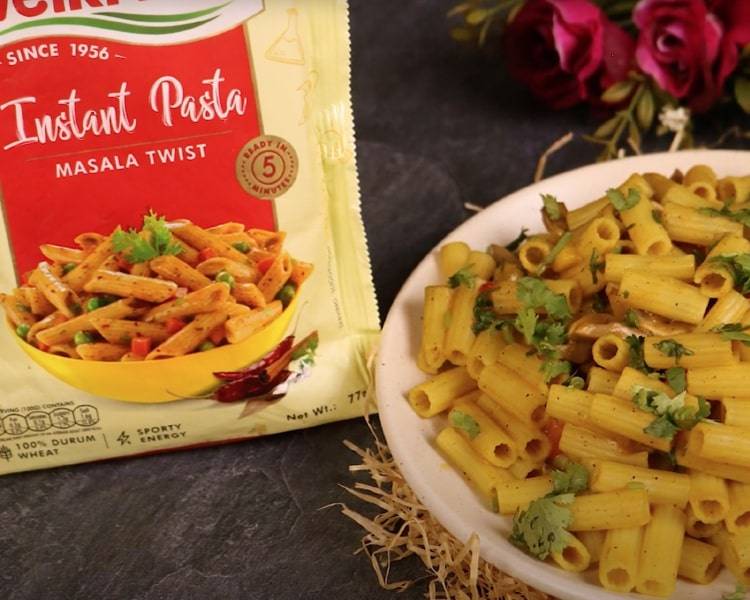 INSTANT PASTA MASALA TWIST RECIPE