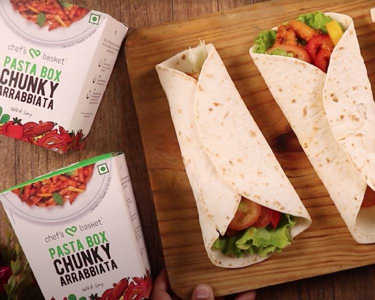 CREAMY TOMATO WRAP | CHEF’S BASKET RECIPE
