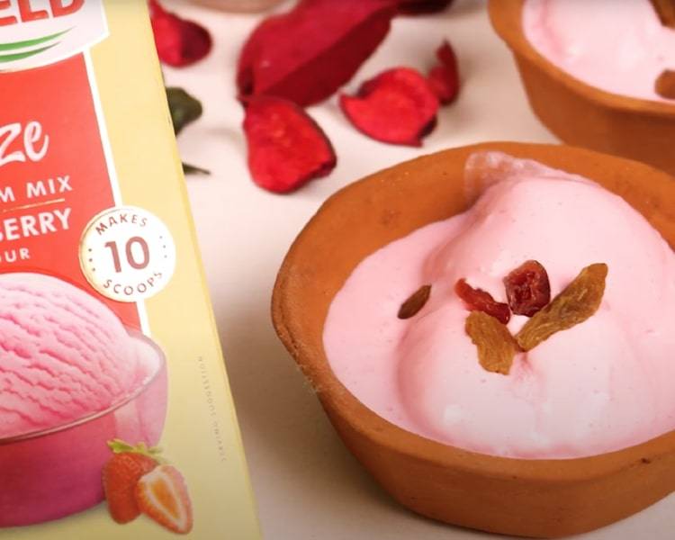 FREEZE ICE CREAM MIX STRAWBERRY RECIPE