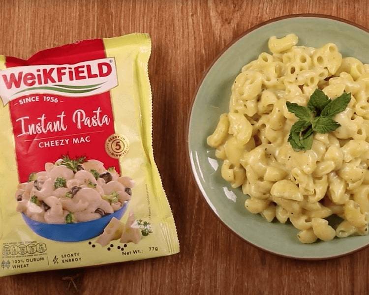 INSTANT PASTA CHEEZY MAC RECIPE
